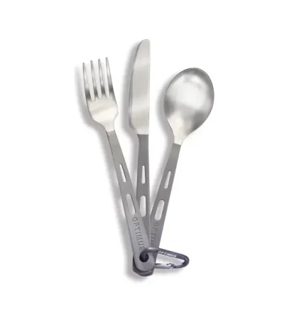 Optimus Titanium 3-Piece Cutlery Set