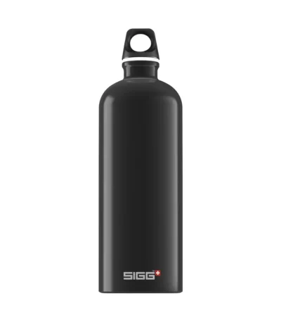 Water Bottle Traveller Black 1L