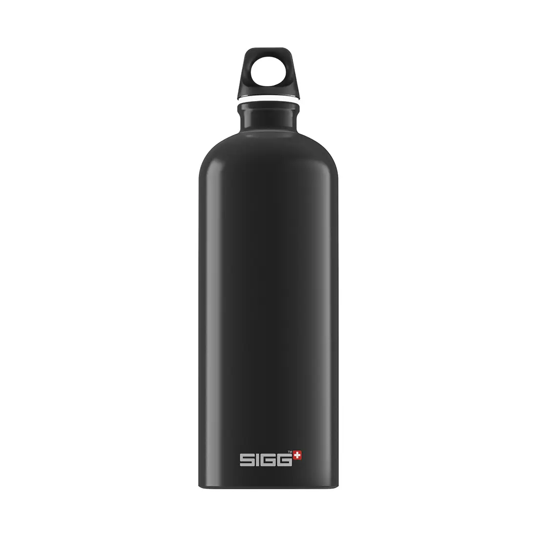 Water Bottle Traveller Black 1L