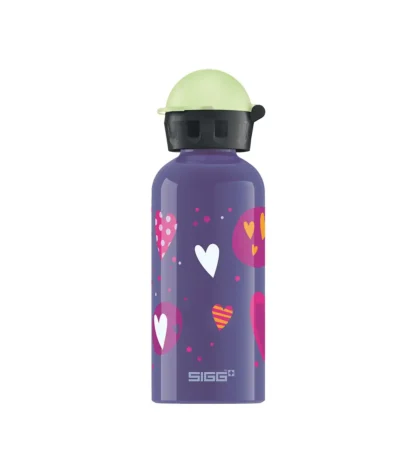 Kids Water Bottle Glow Heartballons 0.4 L