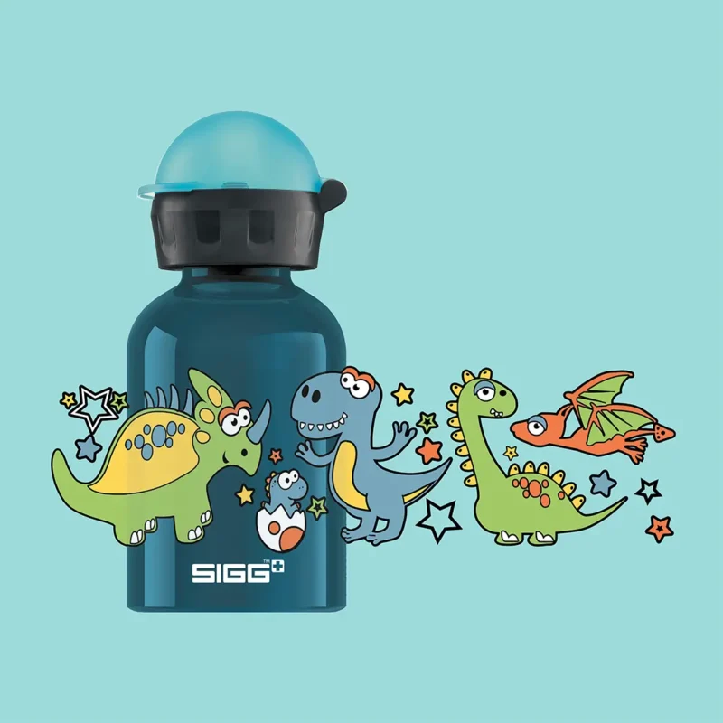 Kids Water Bottle Small Dino 0.3 L