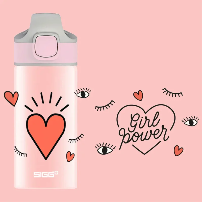 Kids Water Bottle Miracle Girl Power 0.4 L