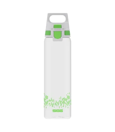 Water Bottle Total Clear ONE MyPlanet Green 0.75 L