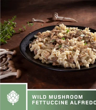 Wild Mushroom Fettucine Alfredo